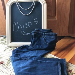 Chico’s High Rise Ankle Jeans Sz 2.5 (14)